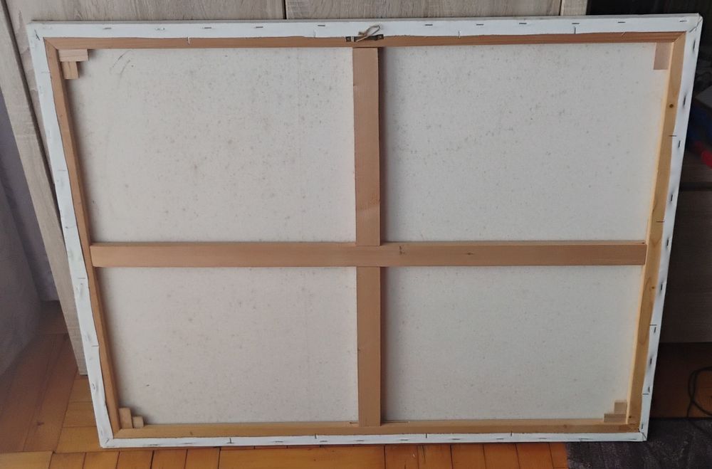 Tablou pictat in ulei pe pânză 1mx80cm