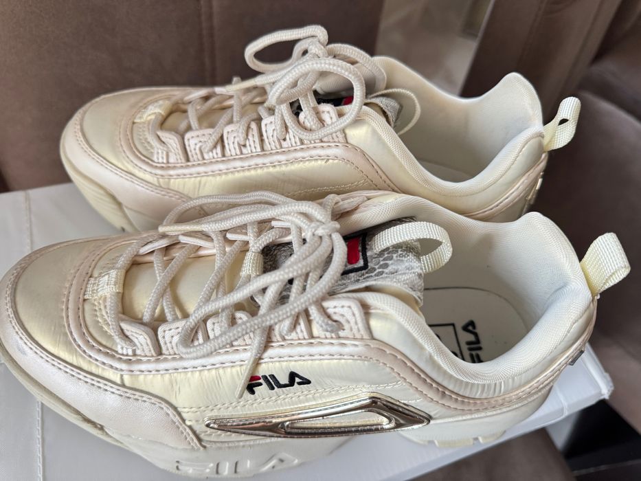 Маратонки Fila Golden White