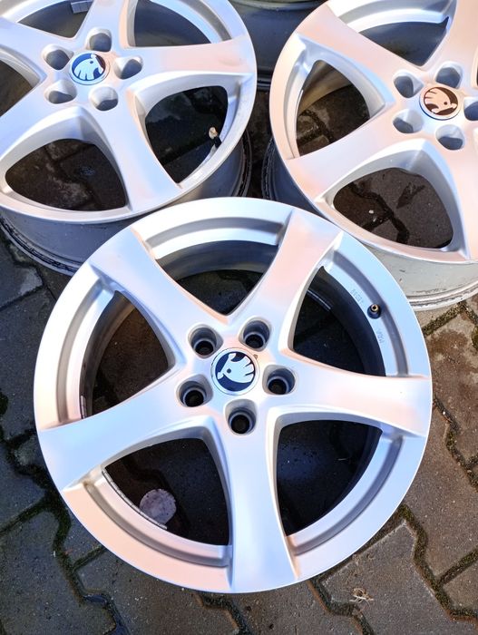 4 jante 5x112 R17 Skoda Octavia 2 3 4 superb karoq kodiaq Yety