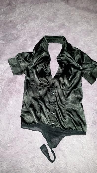 Риза боди с гол гръб