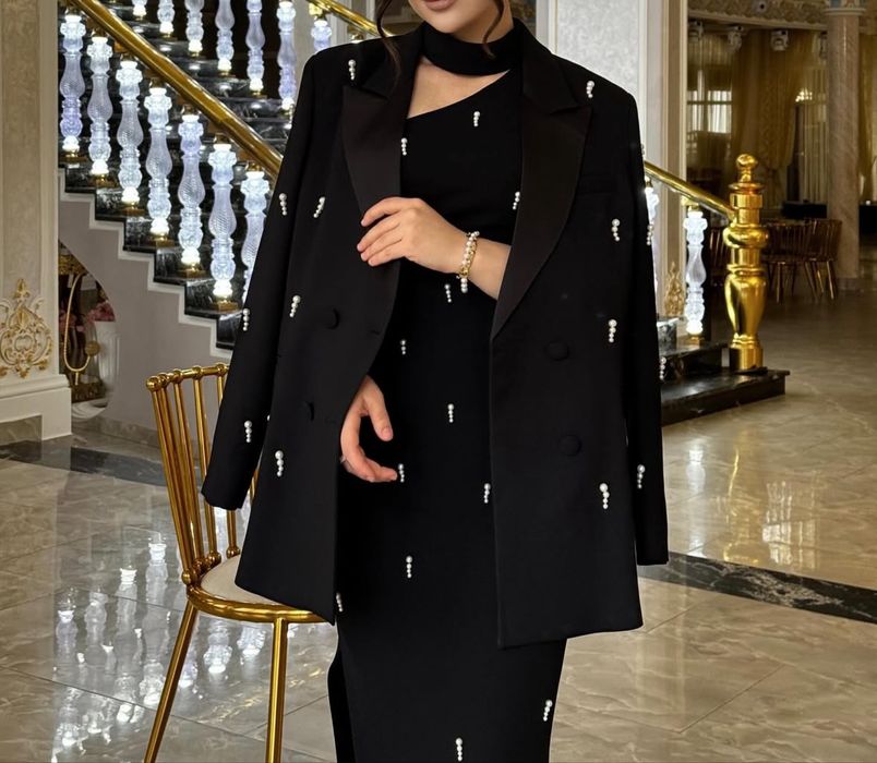 Платье+ пиджак (двойка), 42 размер