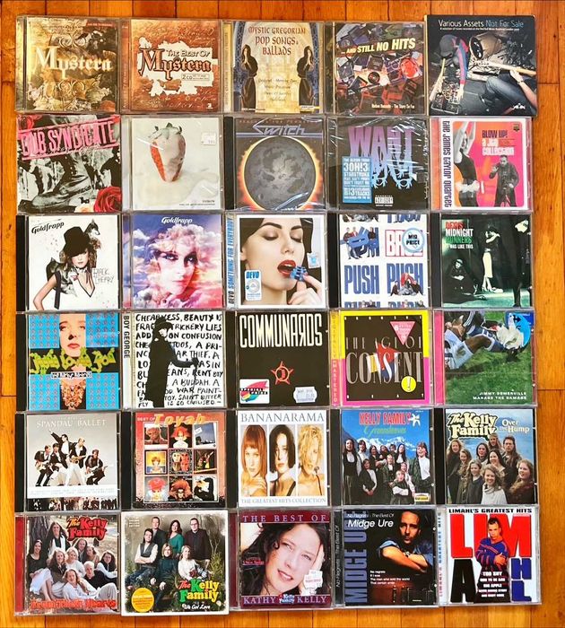 Lot CD orig pop&electro: Modern Talking, La Bouche, Boney M., Vangelis