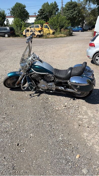 Accesorii Harley V Rod. Parbriz original.Lazi bagaje originale,coarne/ghidon inalte,parbriz original