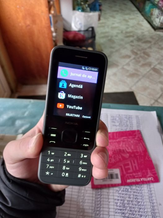 Vând telefon Nokia 6300 vechi pt Colecționari sau Pasionați