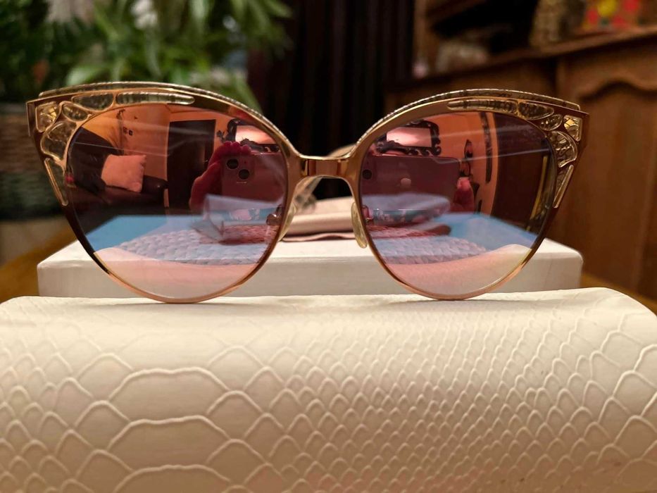 Jimmy Choo Слънчеви очила с огледални стъкла