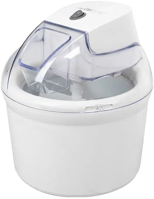 Машина за сладолед Clatronic ICM 3764, Капацитет 1500 ml, 12 W, Бял