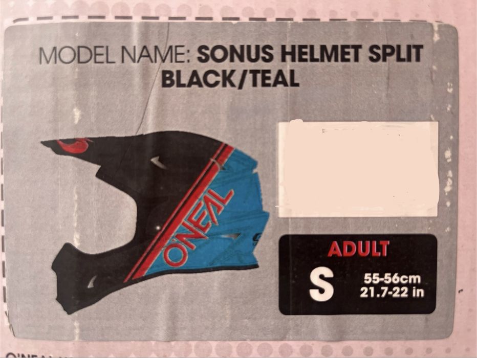 Каска за MTB Oneal sonus split + подарък очила