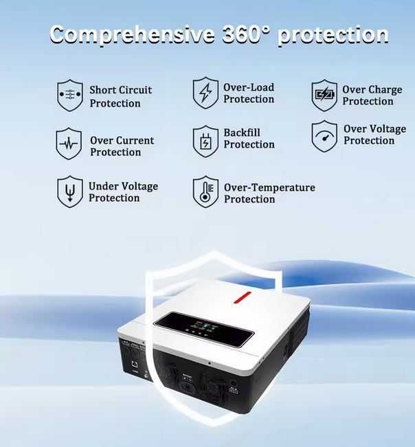 Хибриден соларен Инвертор 6,2 kW