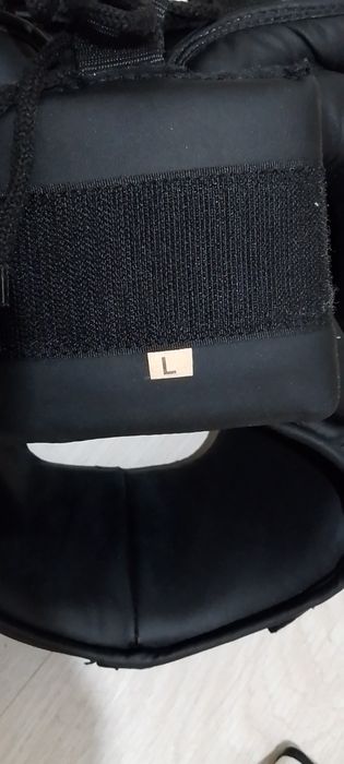 Шлем черный для каратэ