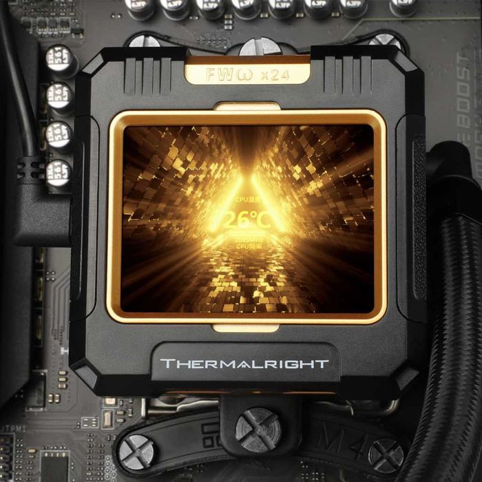 Cooler CPU Lichid Thermalright Frozen Warframe 360 ARGB AIO LCD
