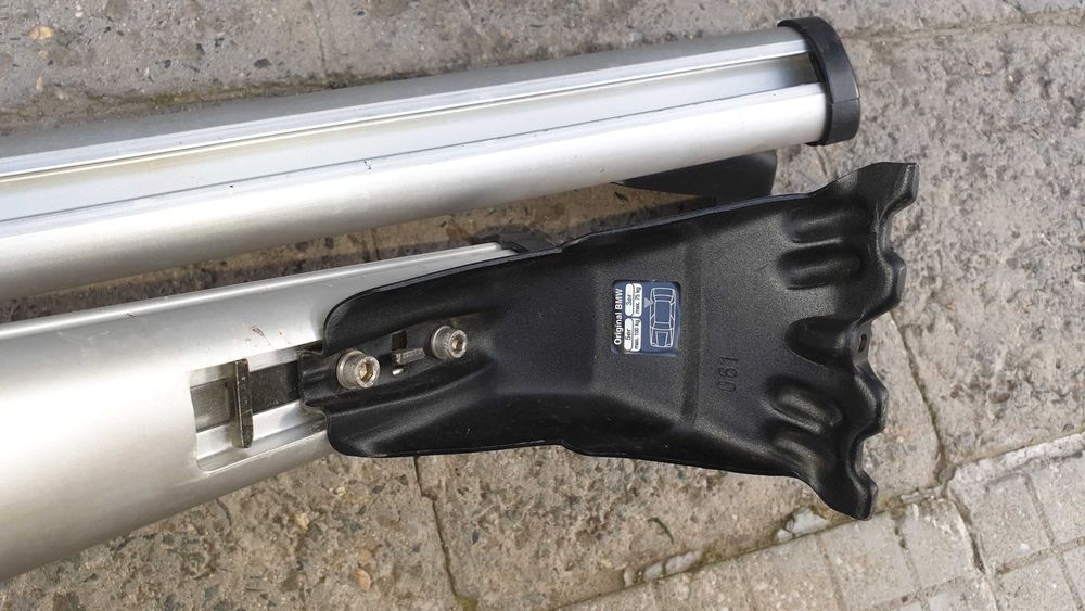 Напречни оригинални греди / релси / багажник за бмв е46 / е39