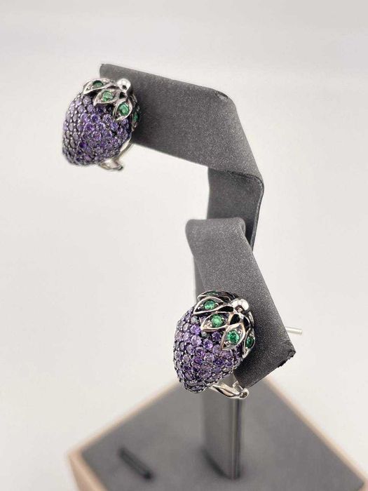 Серьги Клубничка