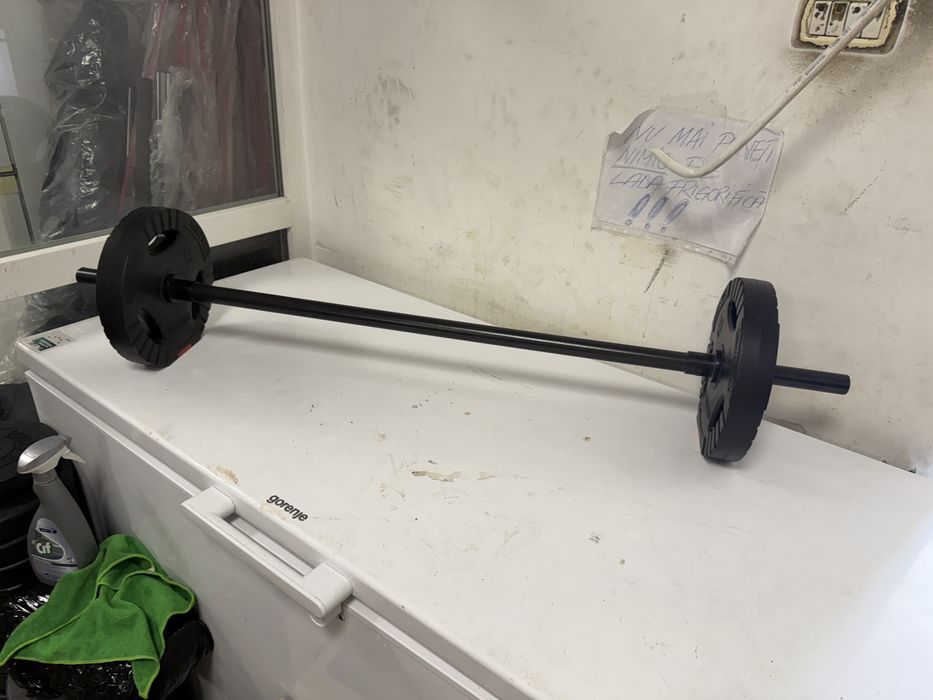 Bara haltera greutate 11 kg. Cu cleme sau fara pret 200 sau 230 lei