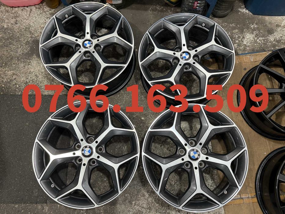 vand jante originale bmw 18' bicolore 5x112 4200lei cu senzori