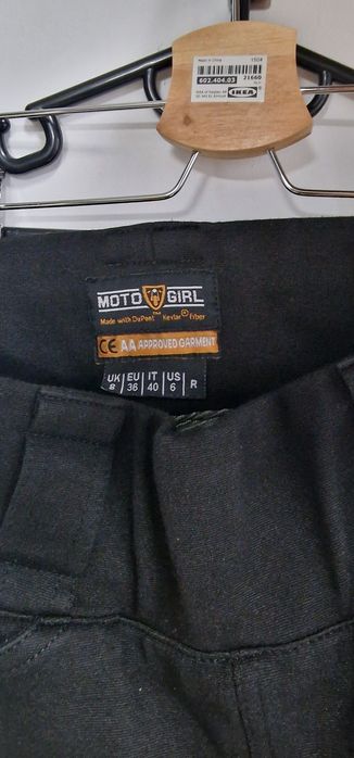 Pantaloni colanti moto dama marca Moto Girl - Sherrie