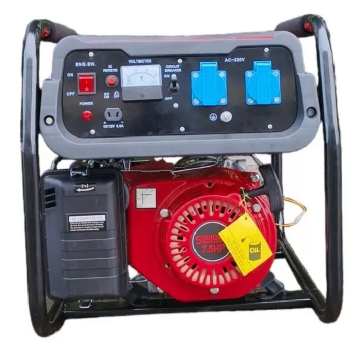 Немски четиритактов монофазен генератор за ток STAHLMAYER 3,8kW-Агрега