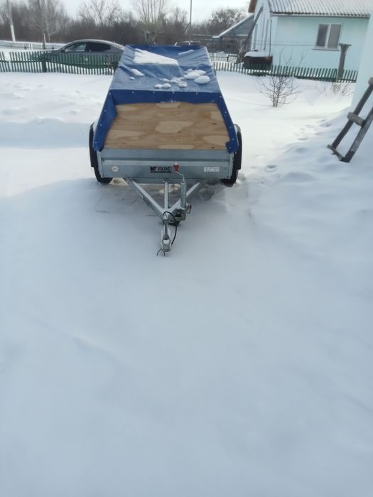 Автоприцеп открытый VIKING Viking 1217 Серый серый