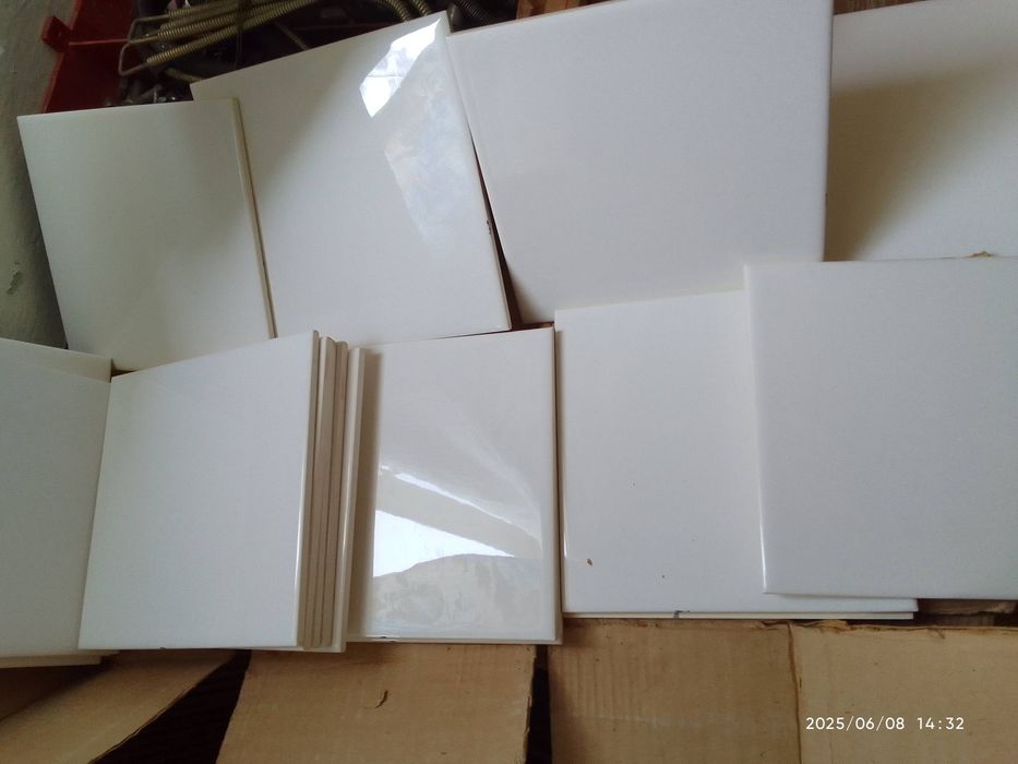 Кафель чешский белоснежный