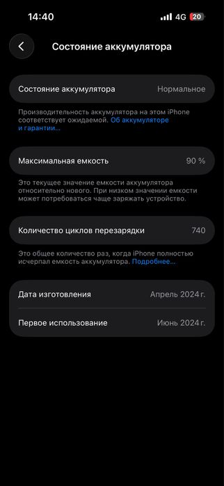 Продам Iphone 15 pro 128г