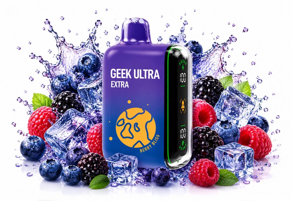 Vape Geek bar pulse made in usa 30000 puff afisaj digital
