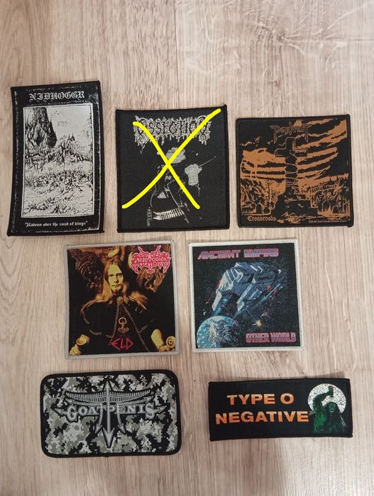 Нови везани нашивки х 6,5 €