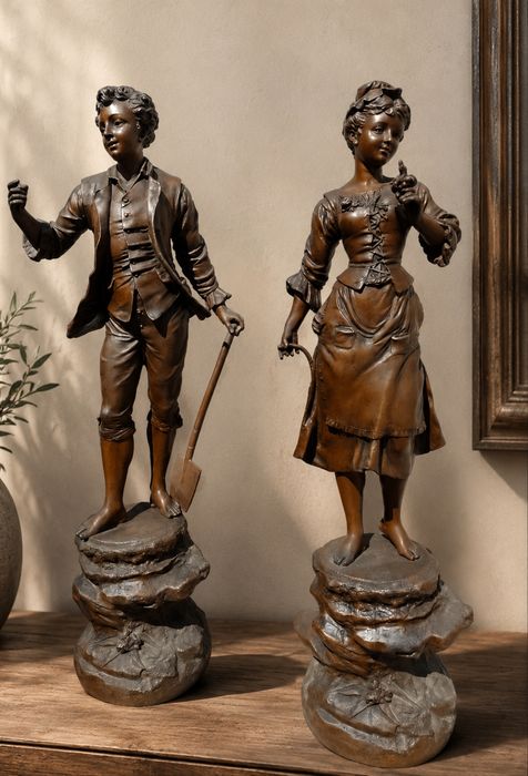 Sculpturi de dimensiuni mari din antimoniu