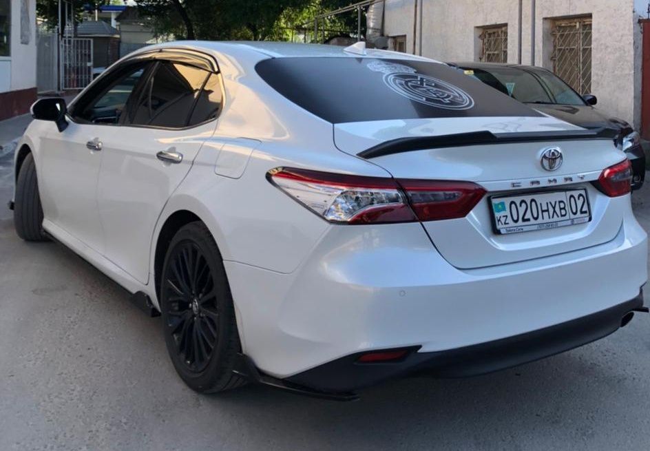 Сплиттер на Тойота Камри 70