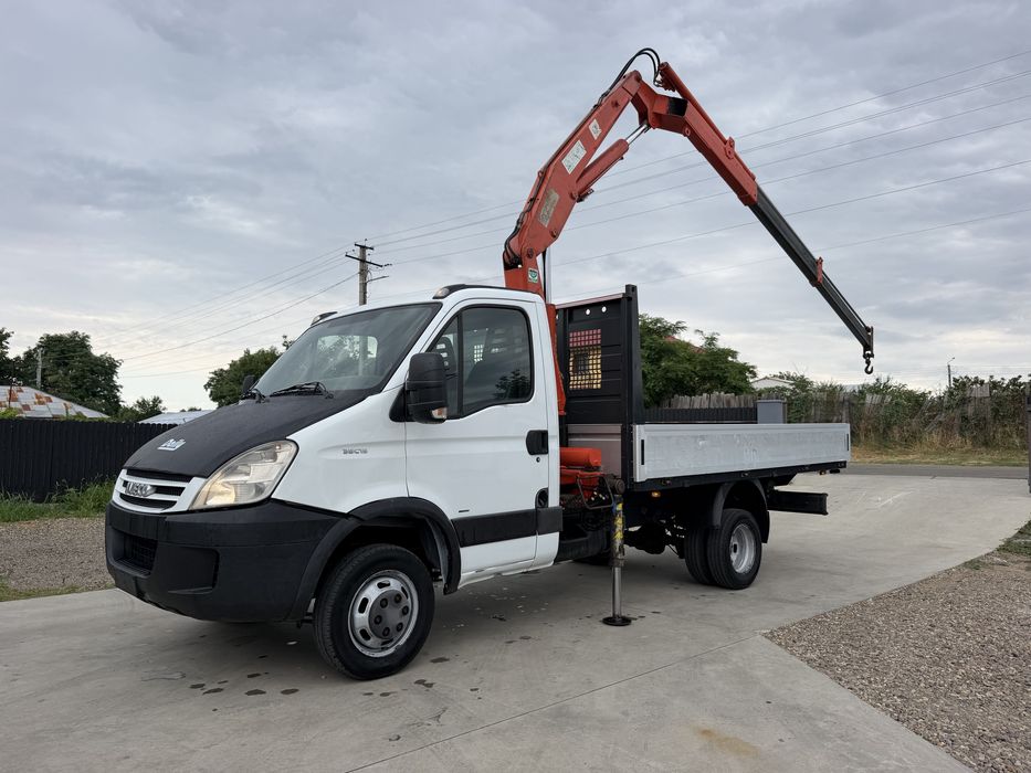 Iveco Daily 35C15 3.0 HPI Macara Fassi 2250 kg RAR efectuat