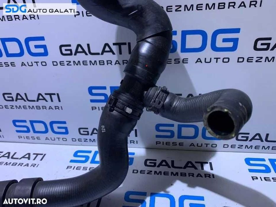 Conducta Furtun Apa Lichid Racire Motor Skoda Octavia 2 1.6TDI CAYC 2008 - 2013 Cod 1K0122051FR [D0872]