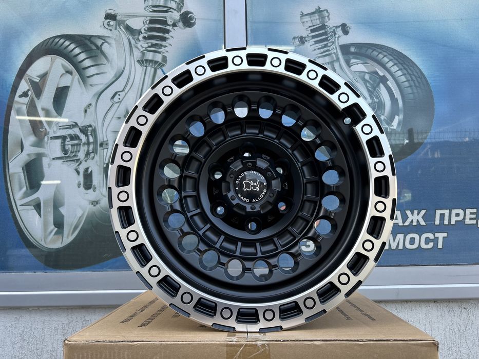 17” Цола 6x139.7 Black Rhino / Джанти за OFFRoad / Джанти 4х4