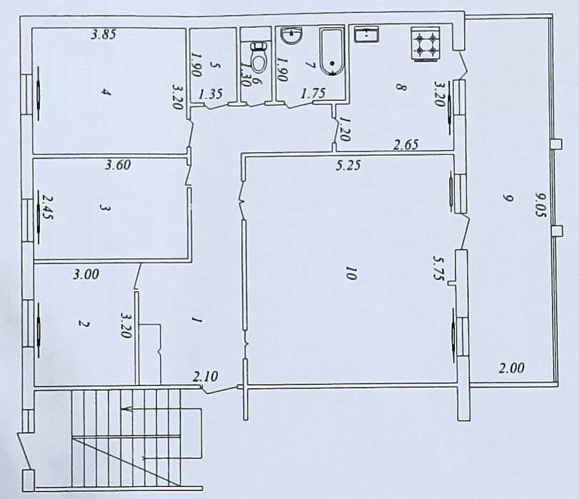 Срочно 5 хона Карасув 1 сотилади ипотека мумкин