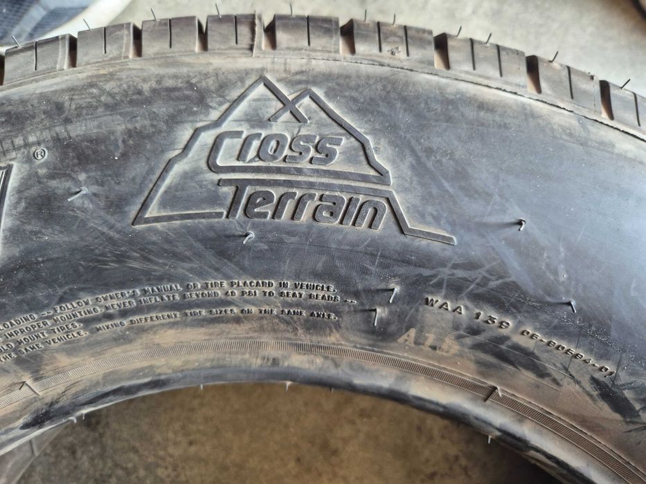 2 Anvelope M+S H/T - 225/70/17 - Michelin Cross Terrain - NOU - DOT VECHI !