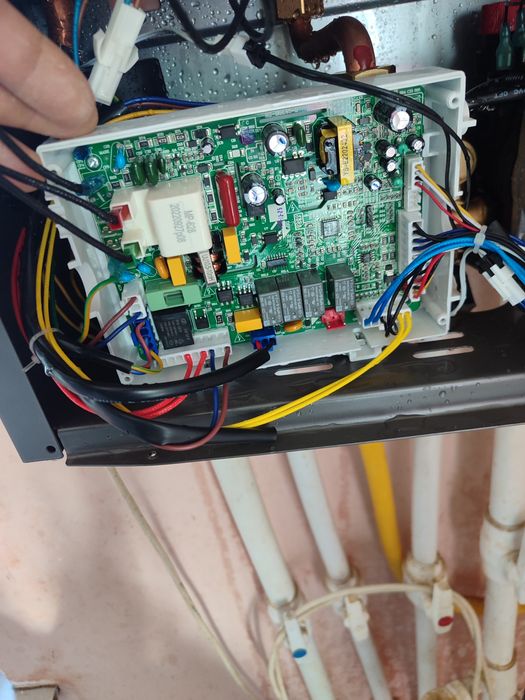 Ремонт котёл двухконтурны Установка профилактика