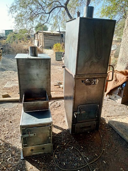 Продам печь для бани лодочка. Металл 10мм.