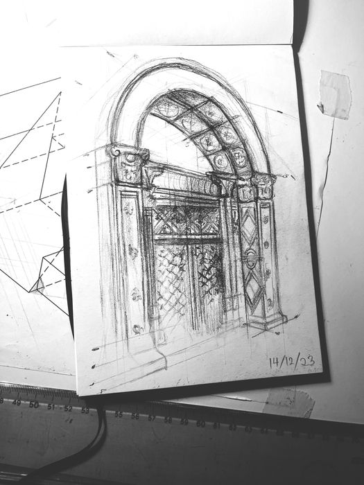 Meditați la  desen, pictură, arhitectură și design