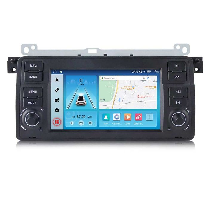 Navigatie BMW E46 , Android 13 Wireless Carplay Garantie Camera