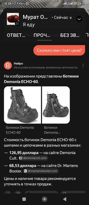 Продам ботинки Demonia
