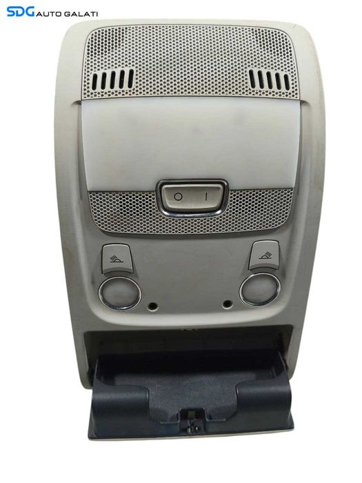 Lampa Iluminare Habitaclu Plafon Plafoniera cu Lumini Ambientala si Suport Ochelari Spatiu Depozitare Audi A4 B8 2008 - 2016 Cod 8T0947135B [LR1267]