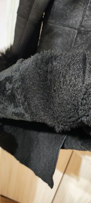 Дамско палто от естествена кожа