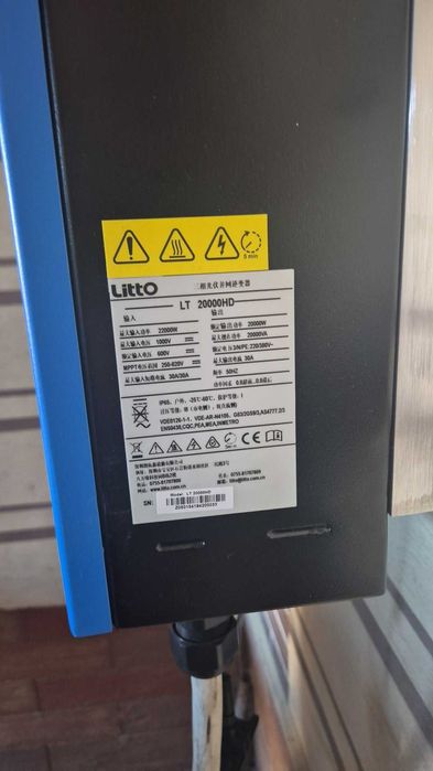 Солнечный Сетевой Инветор Онгрид 20 кВт  3 фазный LITTO