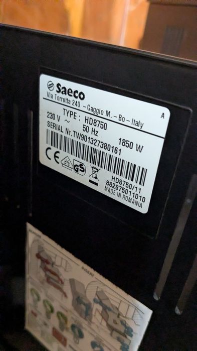 Espressor Saeco Intuita