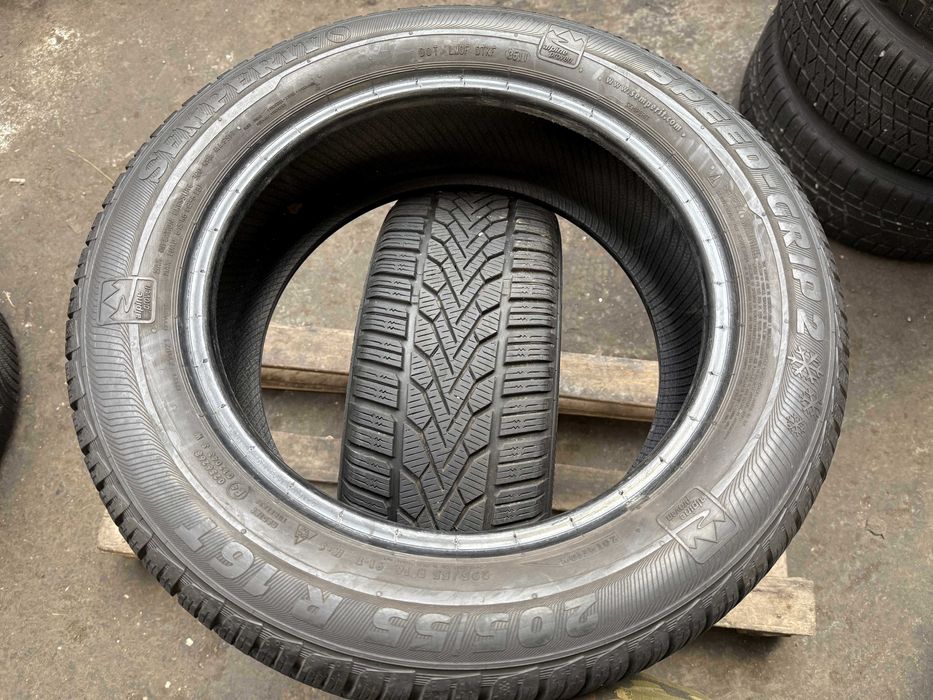 2x Anvelope Iarna 205/55 r16 M+S - Semperit Speed Grip 2