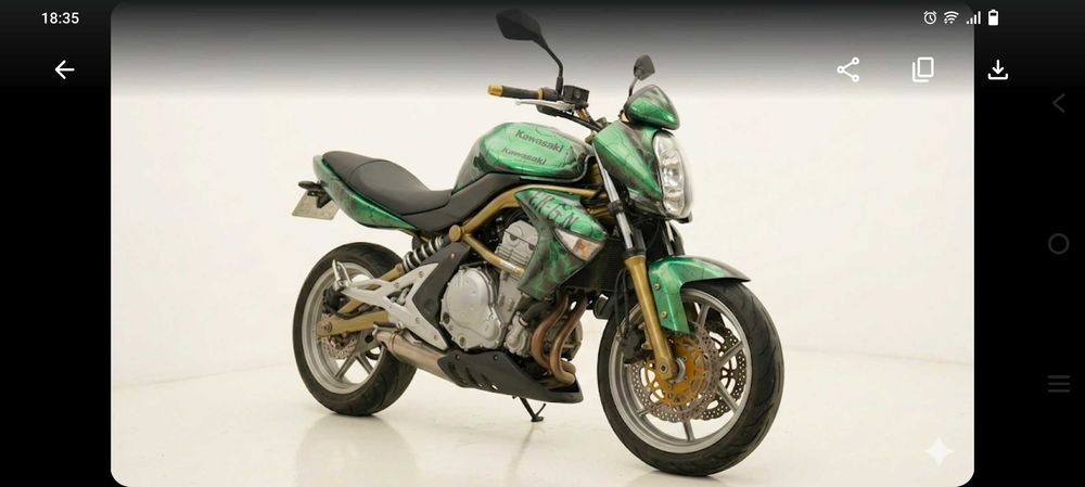 Motocicleta Kawasaki ER6N