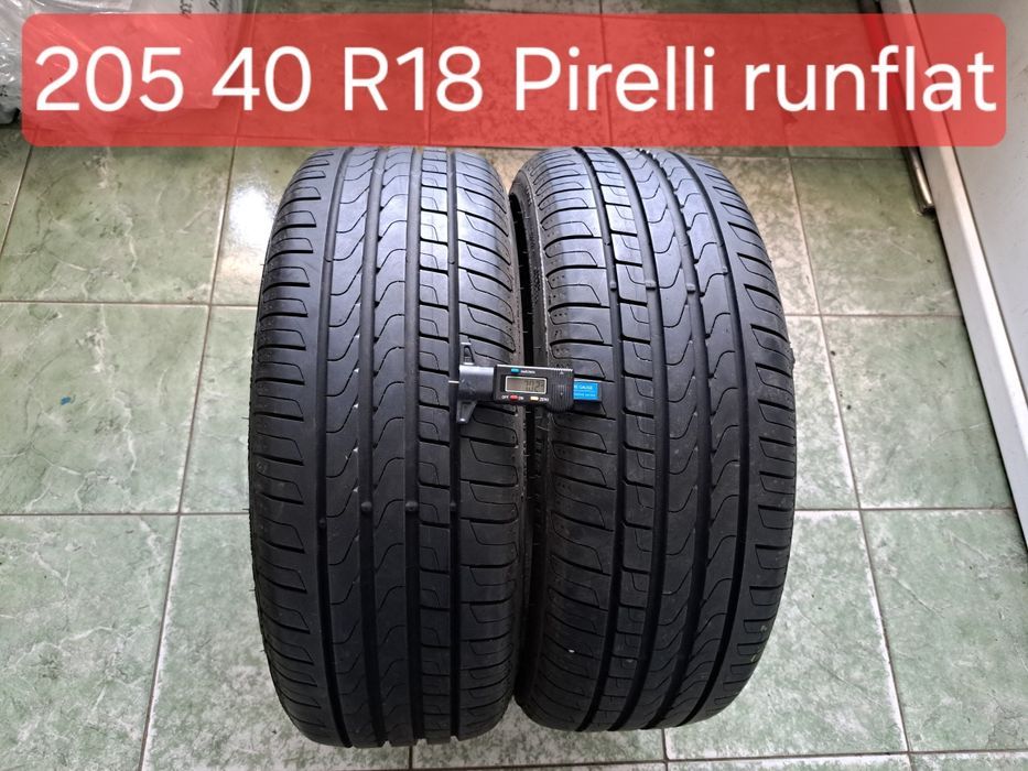 2 anvelope 205/40 R18 Pirelli runflat