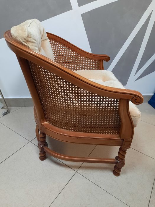 Ратаново винтидж кресло