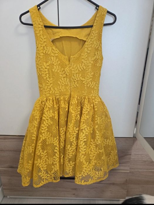 Rochie Poema galbena