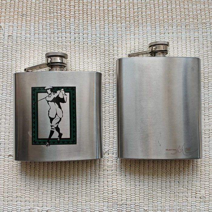 джобни плоски шишета фласк (hip flask)