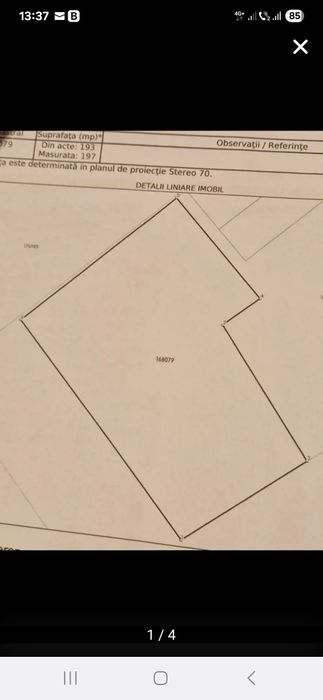 Teren intravilan Iași Podul de Piatra vând / schimb