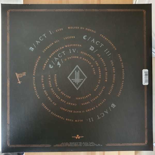 BEHEMOTH - In Absentia Dei (3lp,3 viniluri,2021,NUCLEAR,EU) Sigilat/nou vinyl black metal