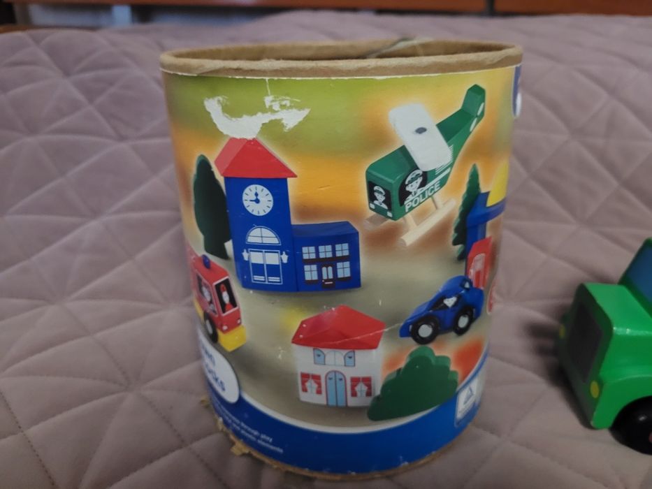 Комплект дървени играчки